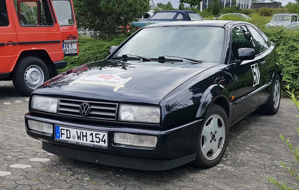 =VW Corrado ist Teilnehmer der DMV-Classic Tour  Rund um Fulda  im August 2021