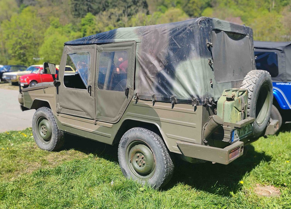 =VW Iltis, ausgestellt bei der Oldtimerveranstaltung in Frankenberg, 05-2026