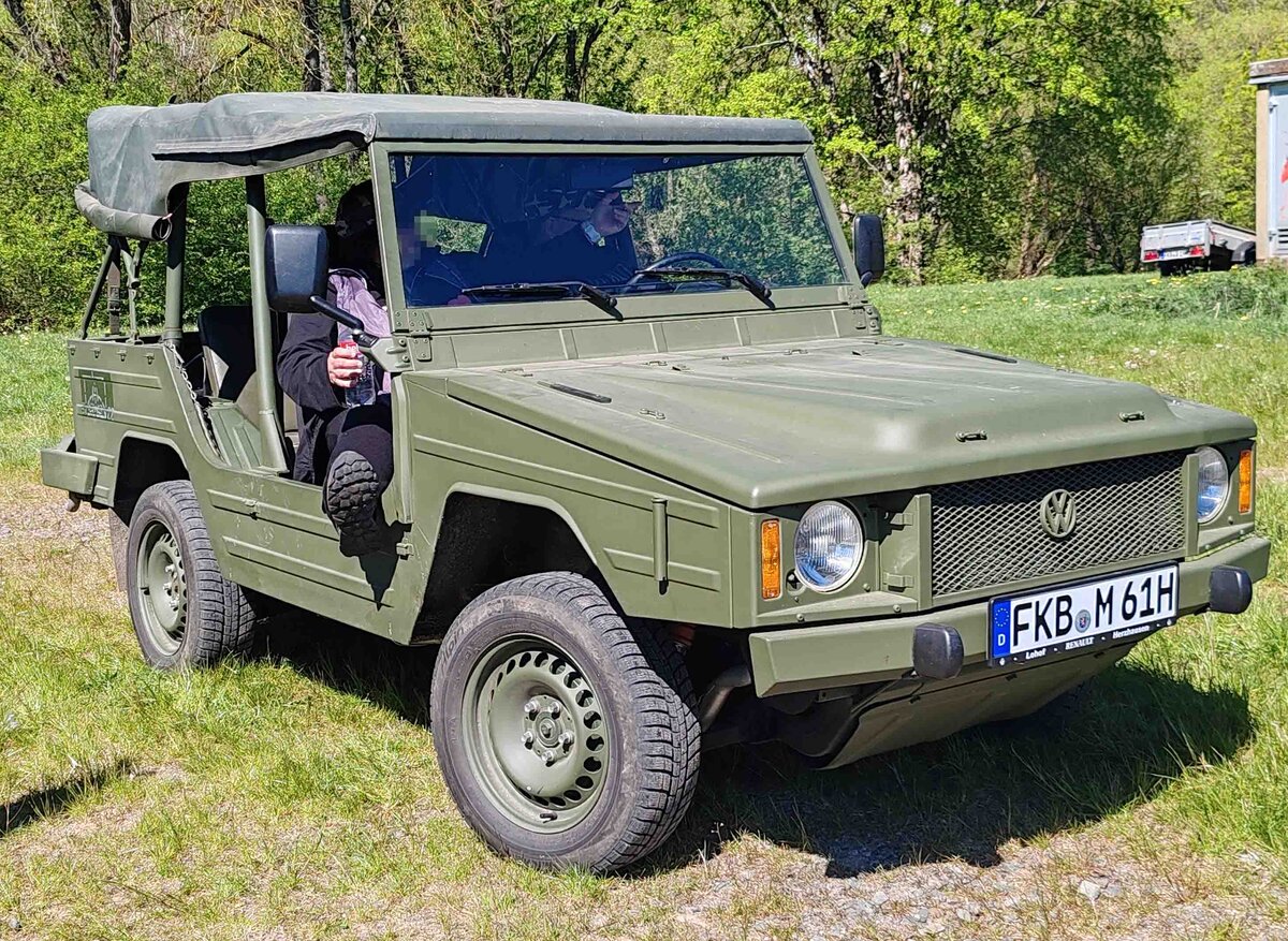 =VW Iltis, gesehen auf dem Ausstellungsgel�nde der Oldtimerveranstaltung in Frankenberg/Eder im Mai 2026