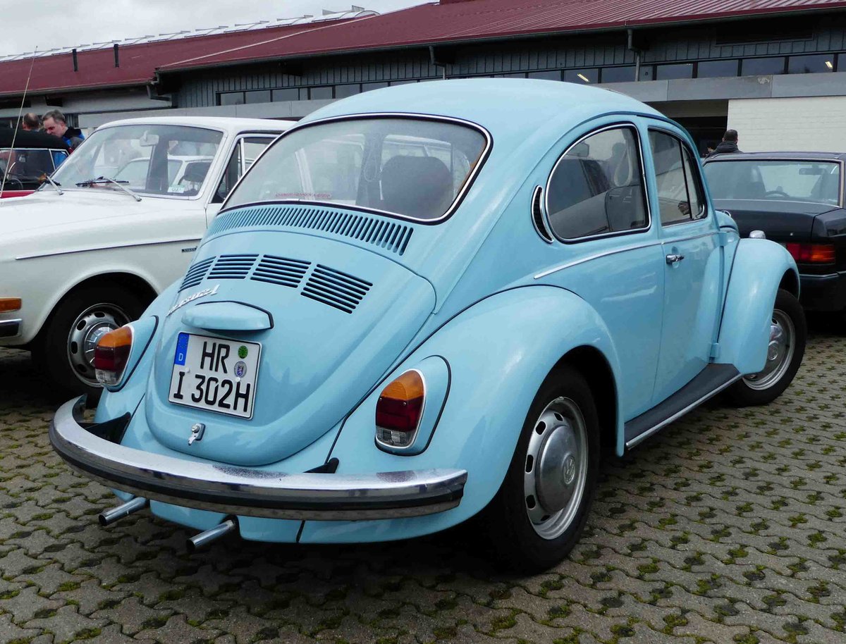 =VW Käfer 1302L, präsentiert bei der Technorama Kassel im März 2017