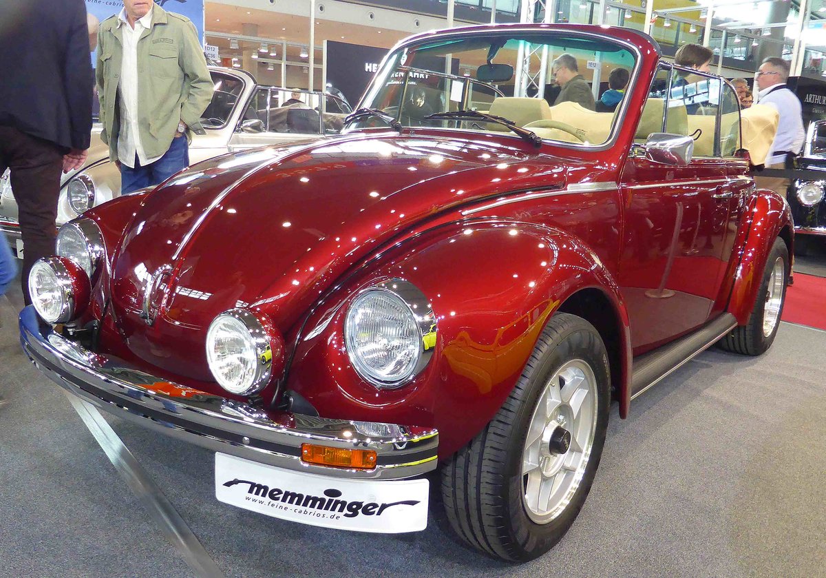 =VW Käfer 1303, 50 PS, gesehen bei den Retro Classics in Stuttgart, 03-2019