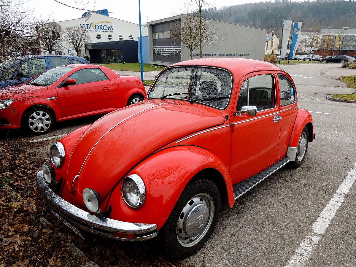 VW-Käfer, abgestellt in Bad-Schallerbach; 180113