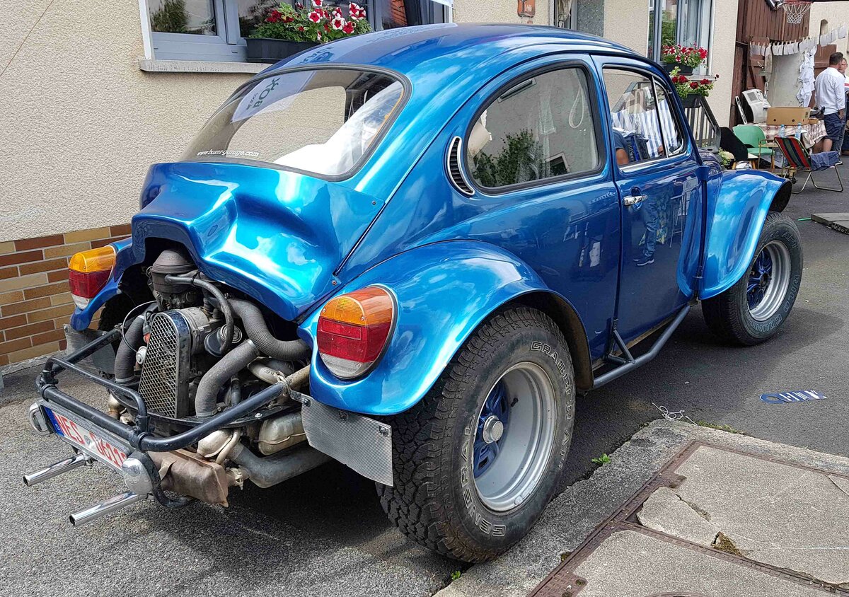 =VW Käfer, ausgestellt bei den Fladungen Classics 2023 im Juli 23