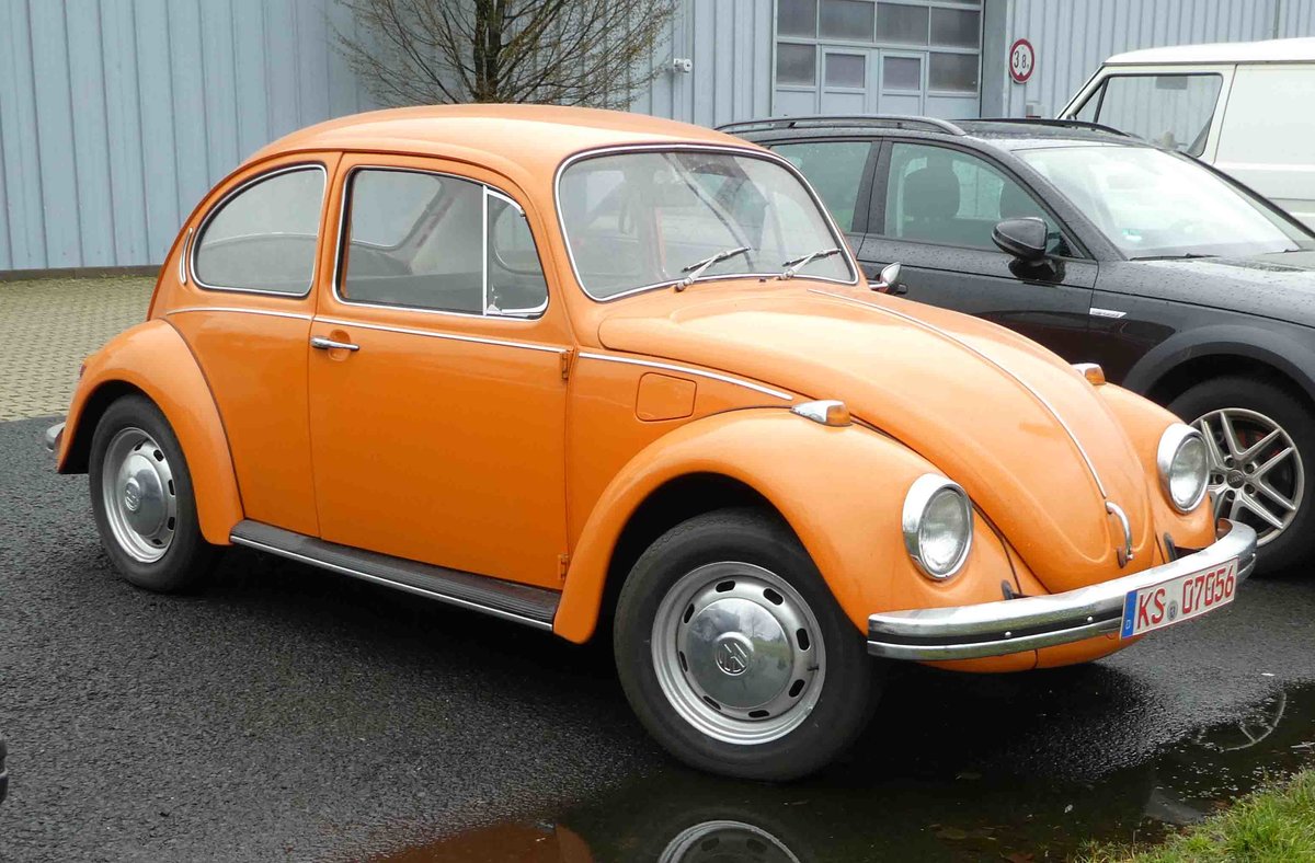 =VW Käfer, ausgestellt bei der Technorama Kassel im März 2019