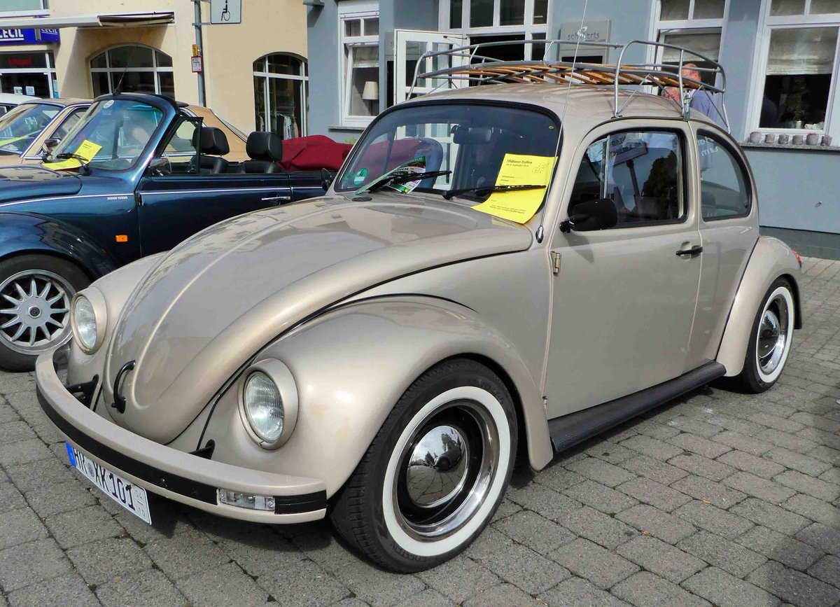 =VW Käfer, Bj. 1997, ausgestellt in Lauterbach, 09-2018