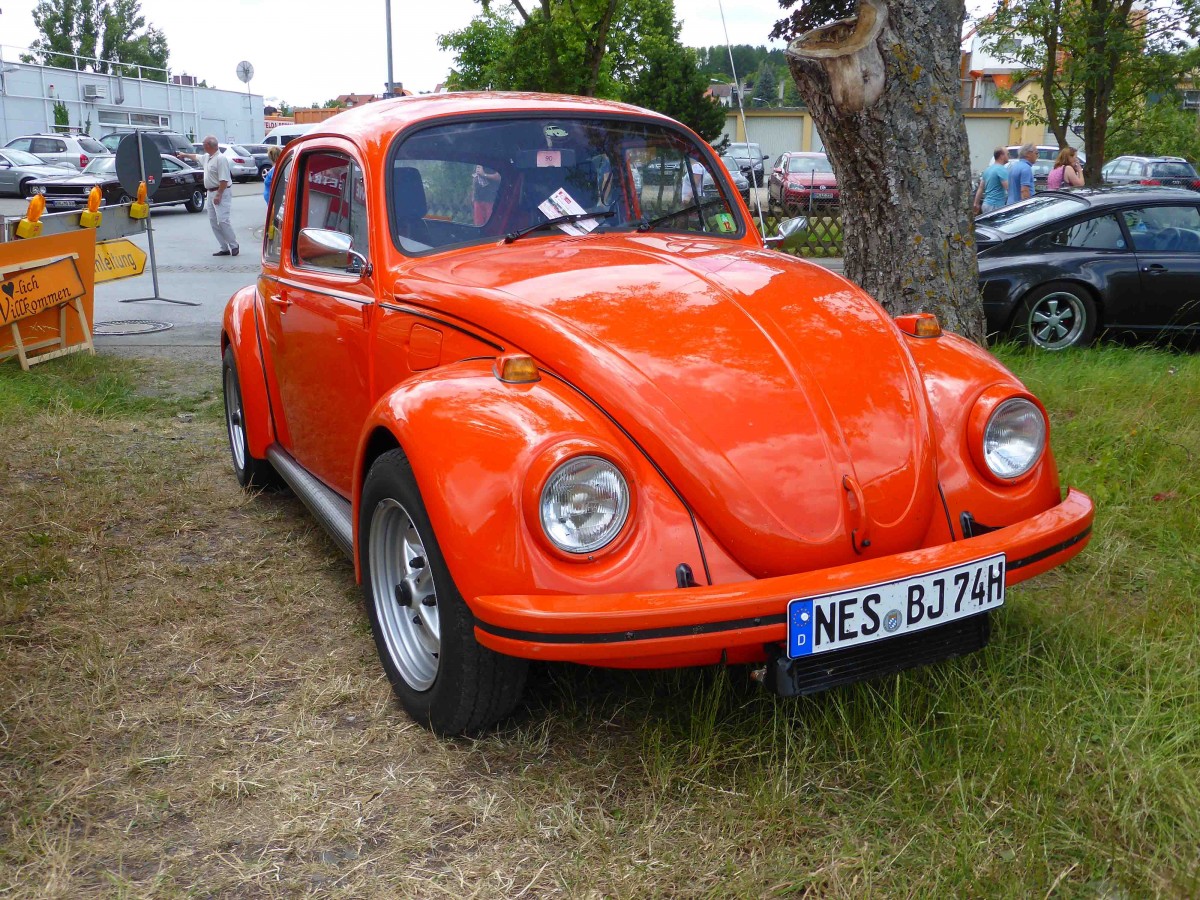 VW Käfer, Bj. 74, besucht die Fladungen Classics 2014