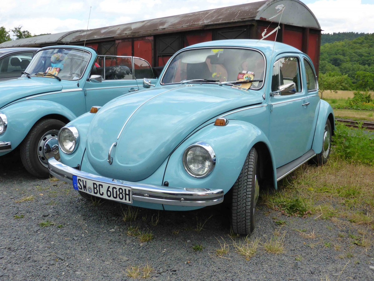 VW Käfer, gesehen bei den Fladungen Classics 2014