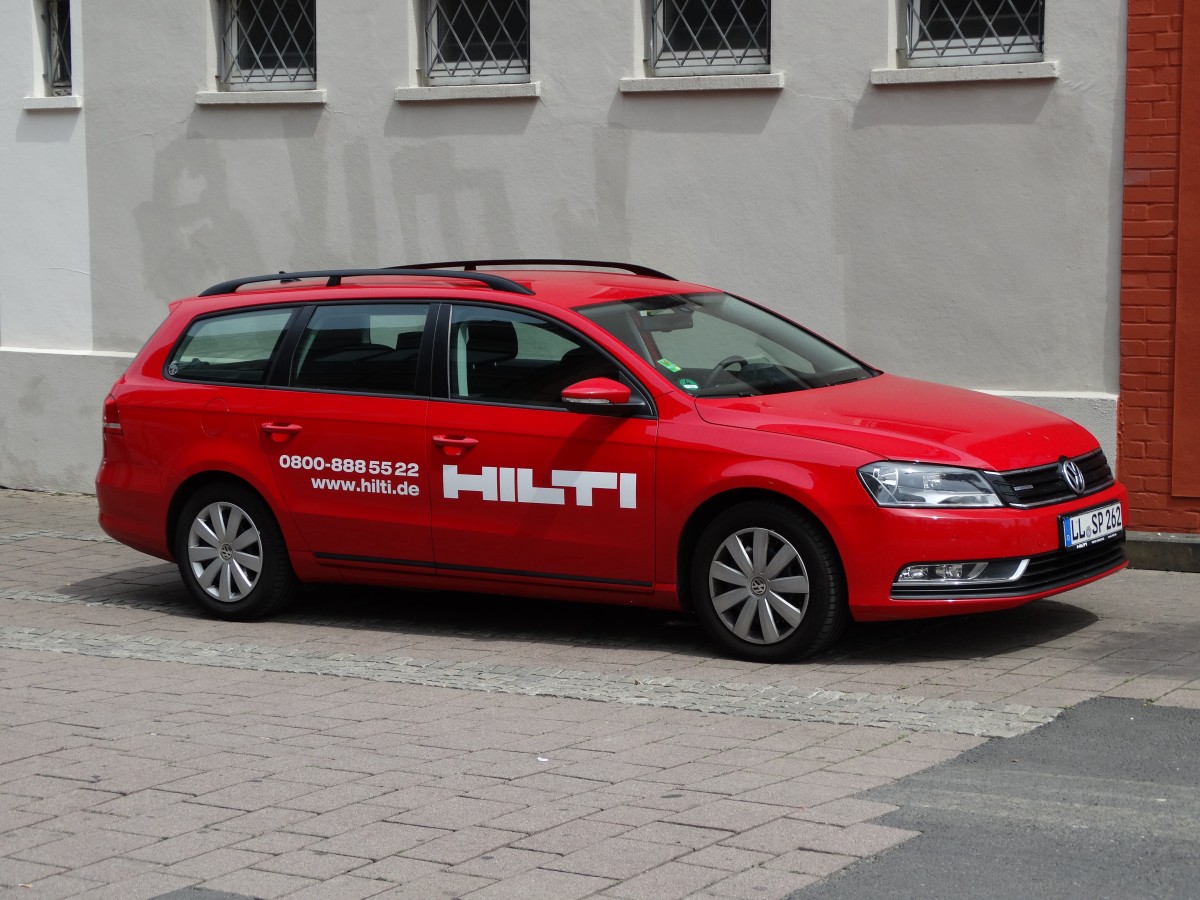 VW Passat von HILTI am 17.06.14 in Hanau 