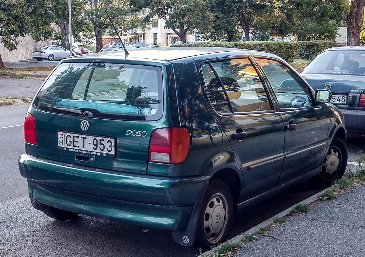 VW Polo Mk3, gesehen in September 2019, Pécs (Ungarn).