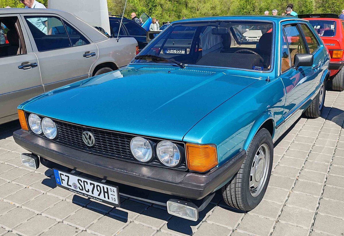 =VW Scirocco, gesehen bei der Oldtimerveranstaltung in Frankenberg, 05-2026