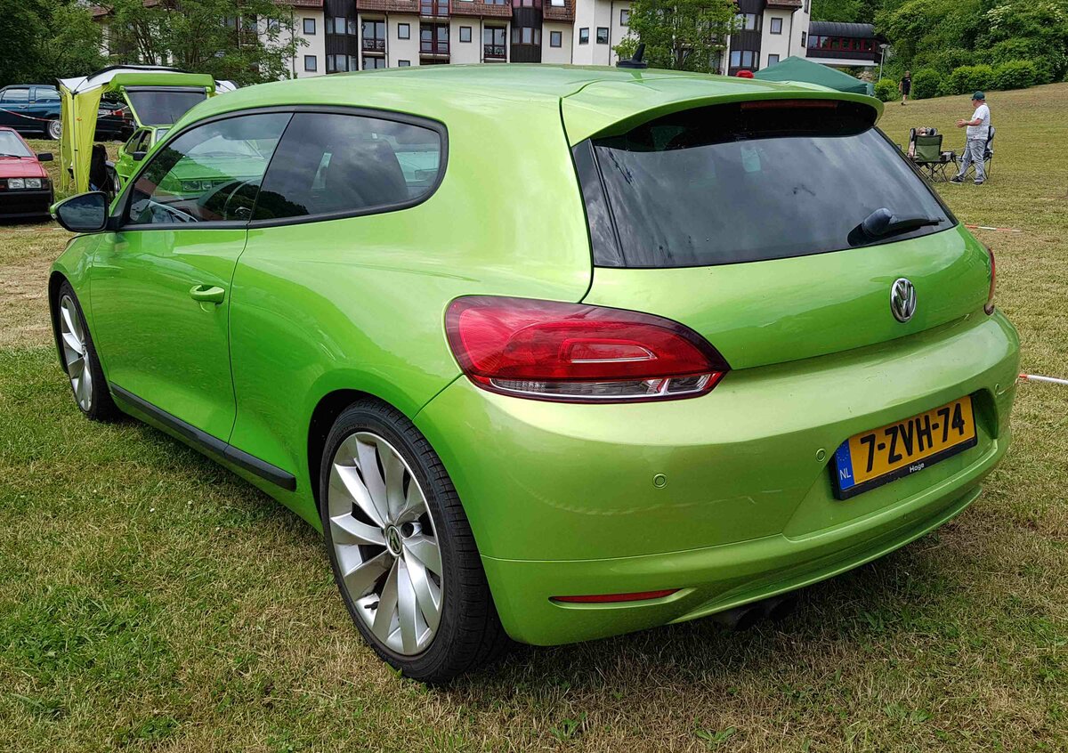 =VW Scirocco III, ausgestellt beim Scirocco-Treffen in Hohenroda, 06-2022