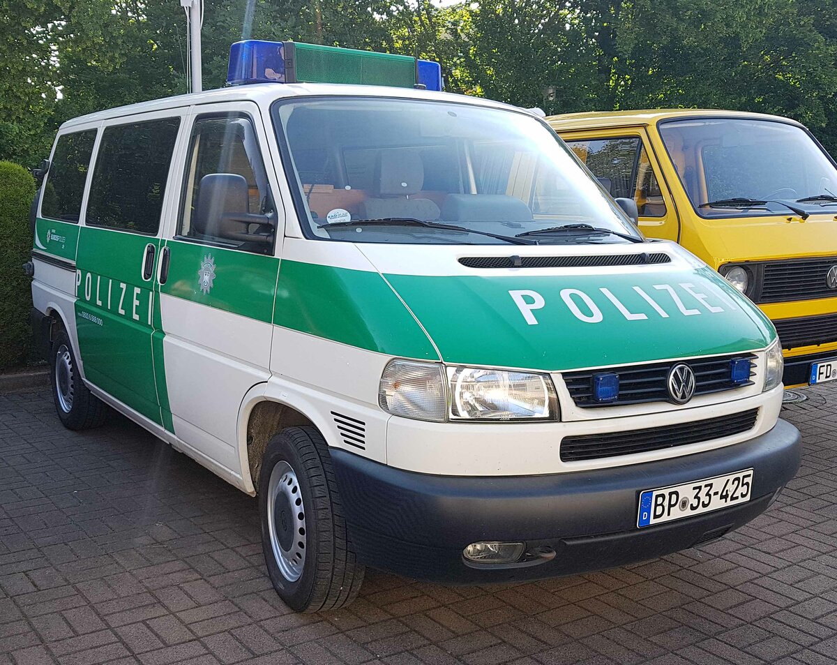 =VW T 4 der Bundespolizei, 07-2021