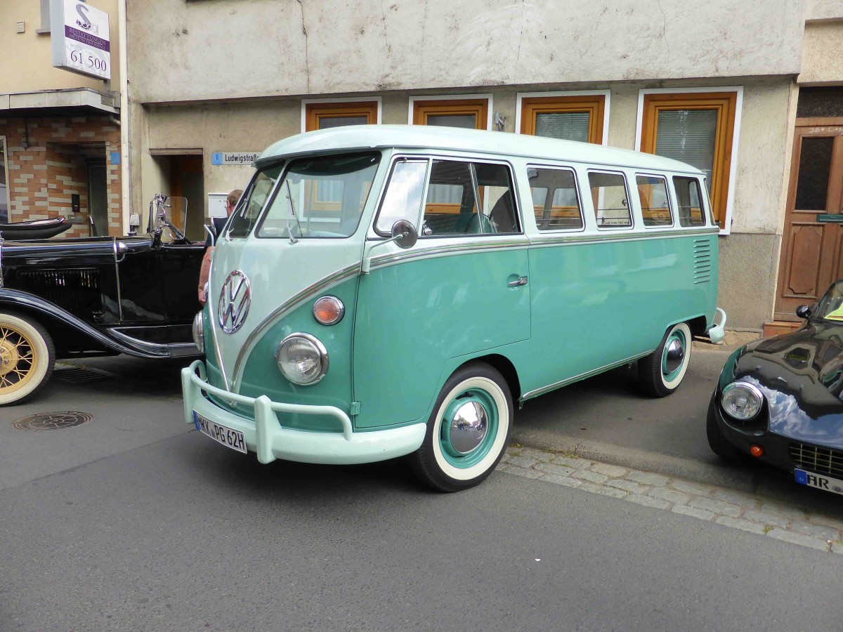 VW T1, war bei den Fladungen Classics 2014