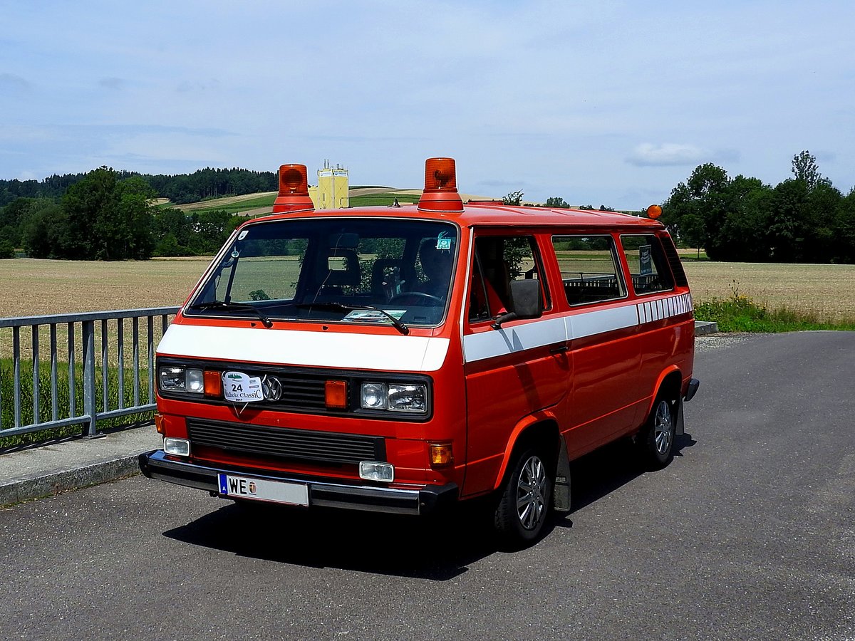 VW-T3, Baujahr 1988; anlässlich der Wadholz-Classic 2017; 170723