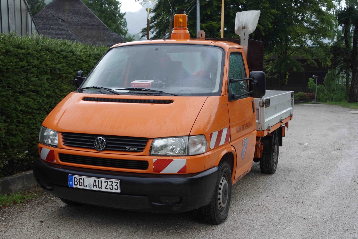 VW T4 des Bauhofes von Berchtesgaden im Juli 2015 Fahrzeugbilder.de