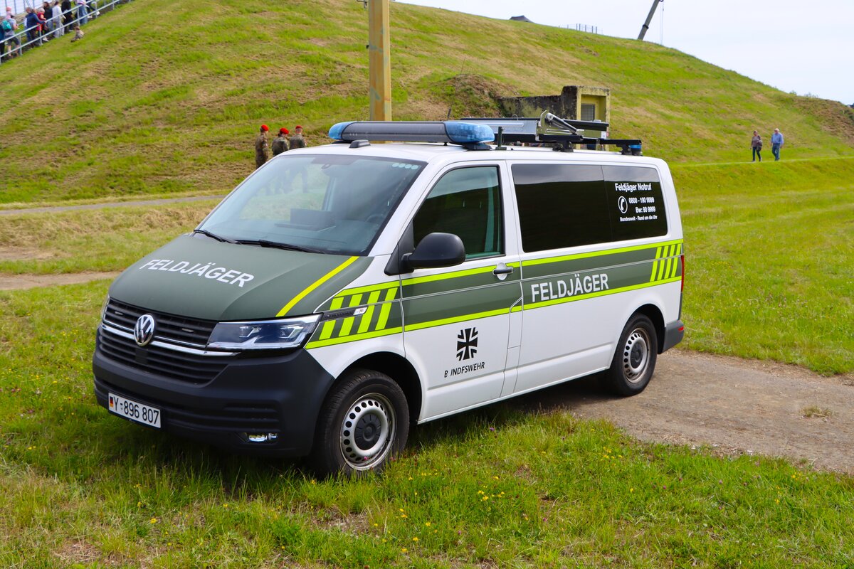 VW T6 Feldj�ger Bundeswehr am 06.06.26 beim Tag der Bundeswehr in Kastellaun 