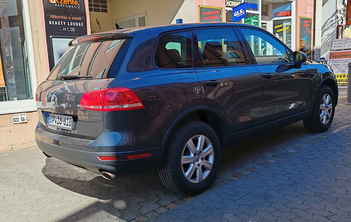=VW Touareg der Bundespolizei eingesetzt bei einem Wettkampf von Polizeieinheiten in H�nfeld, 06-2026