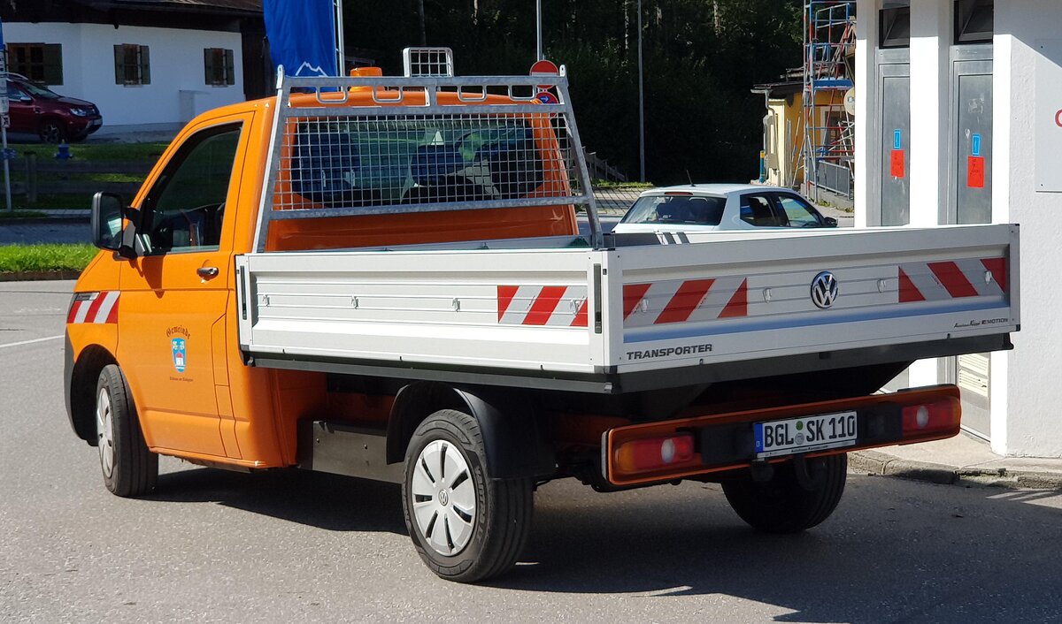=VW Transporter T6 der Gemeinde Schönau am Königssee, 09-2022