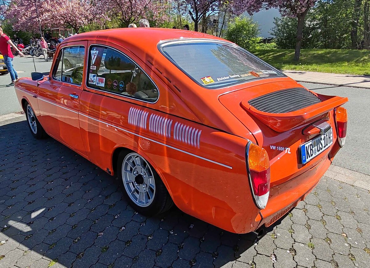 =VW Typ 3 1600 TL, ausgestellt bei der Oldtimerveranstaltung in Frankenberg, 05-2026
