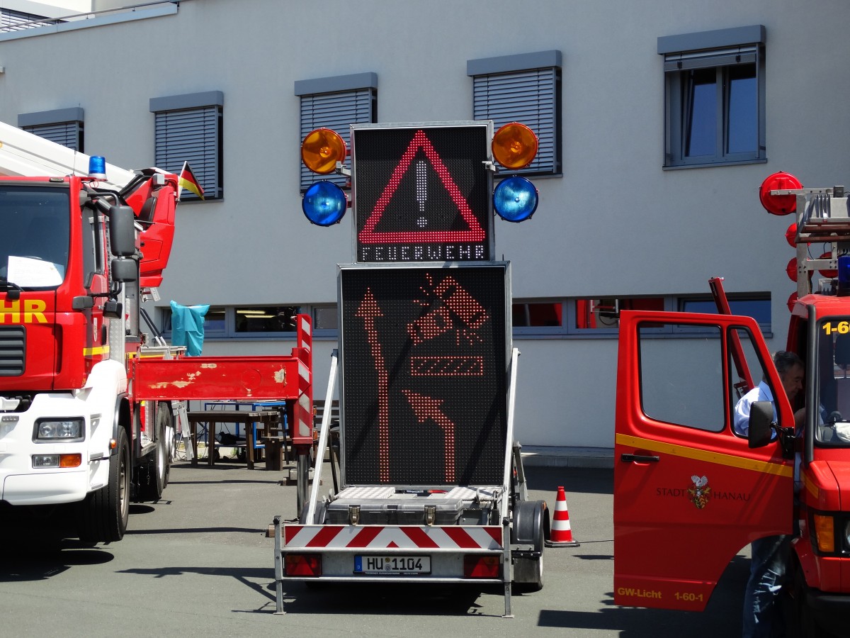 VWA der Feuerwehr Hanau Mitte am 07.06.15 beim Tag der Offenen Tür