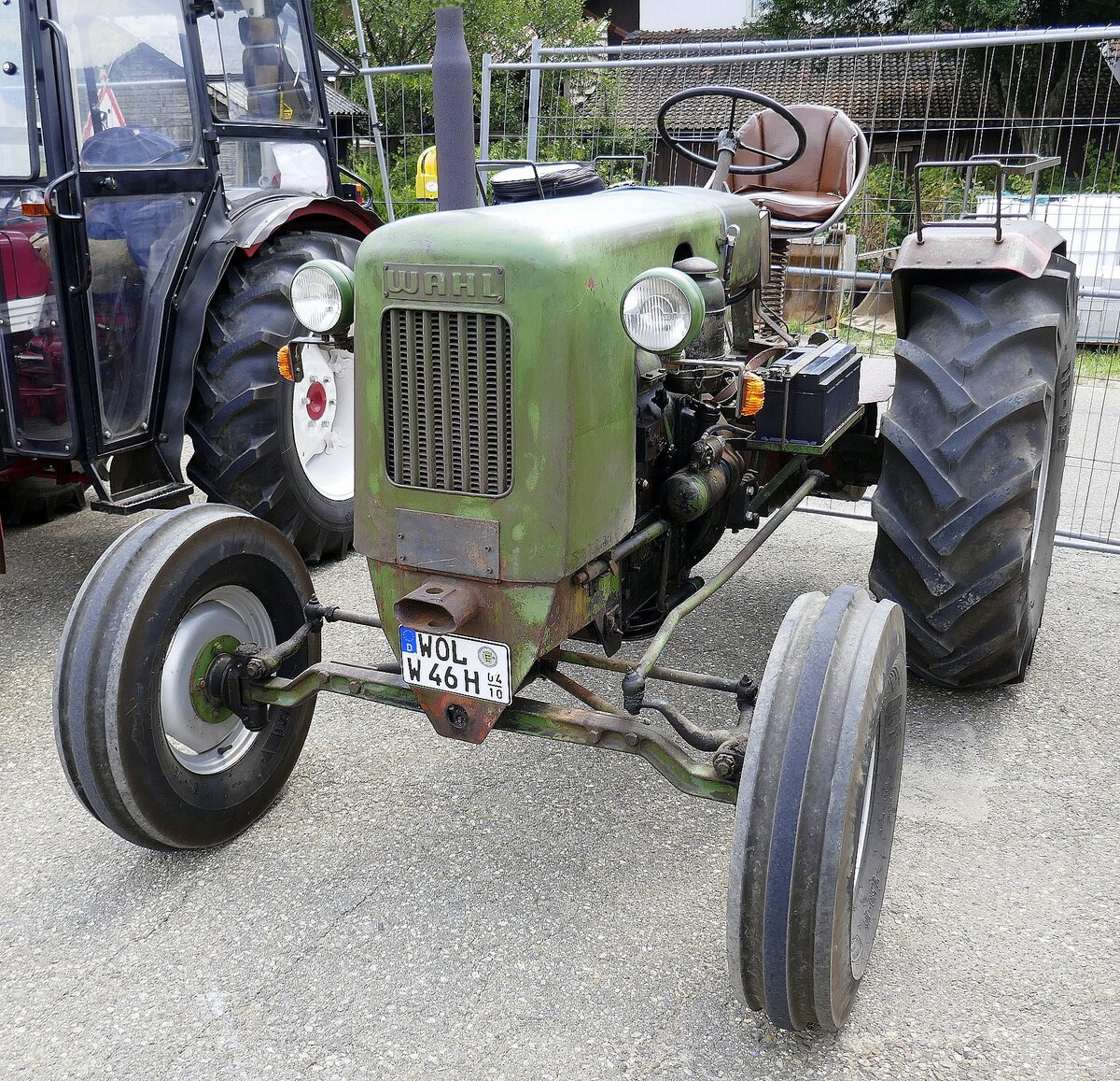 Wahl Ackerschlepper, beim Oldtimertreffen in Oberwinden/Schwarzwald, Juli 2026 