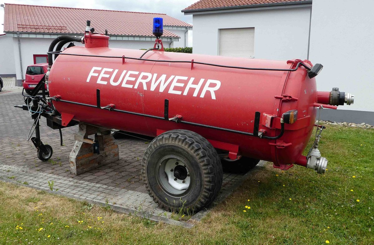 =Wasserwagen der Feuerwehr Langenschwarz, Juli 2018