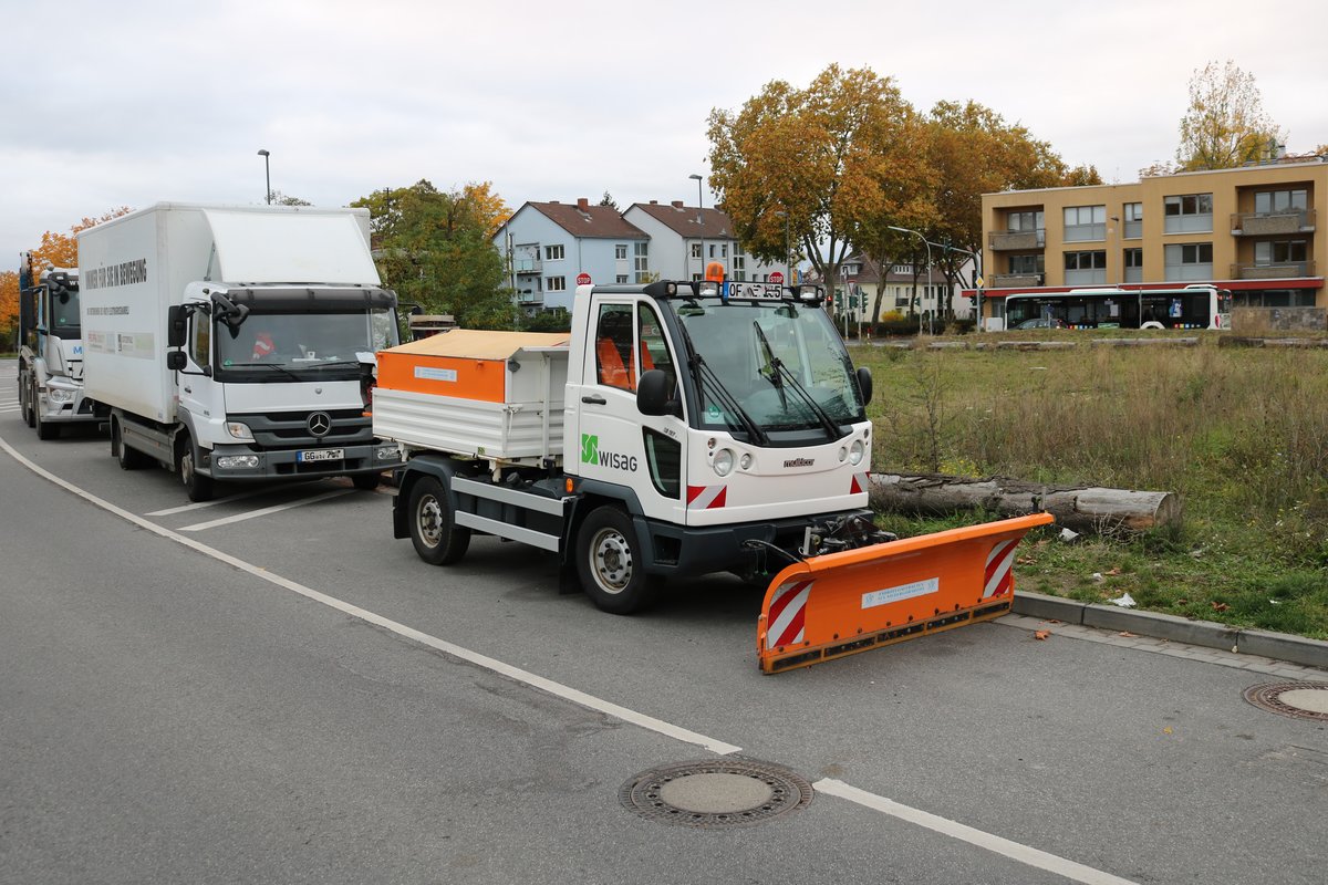 WISAG Multicar am 24.10.20 in Neu-Isenburg