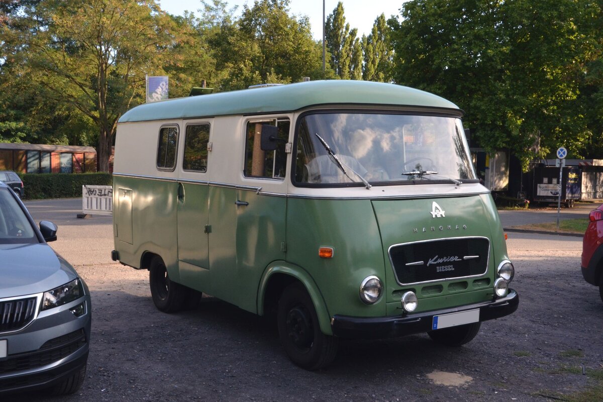 Wohnmobil auf Basis Hanomag Kurier
Duisburg-Meiderich
25.07.2025
