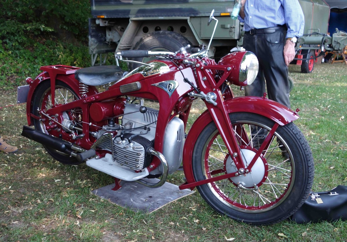 Zündapp, gesehen bei der Oldtimerausstellung in Gudensberg, Juli 2015