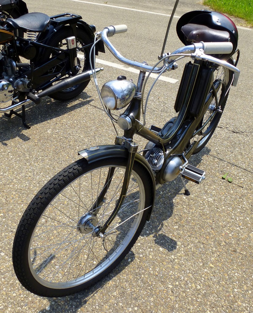 Zndapp, Moped aus den 1950er Jahren, Oldtimertreff Oberwinden, Juni 2015