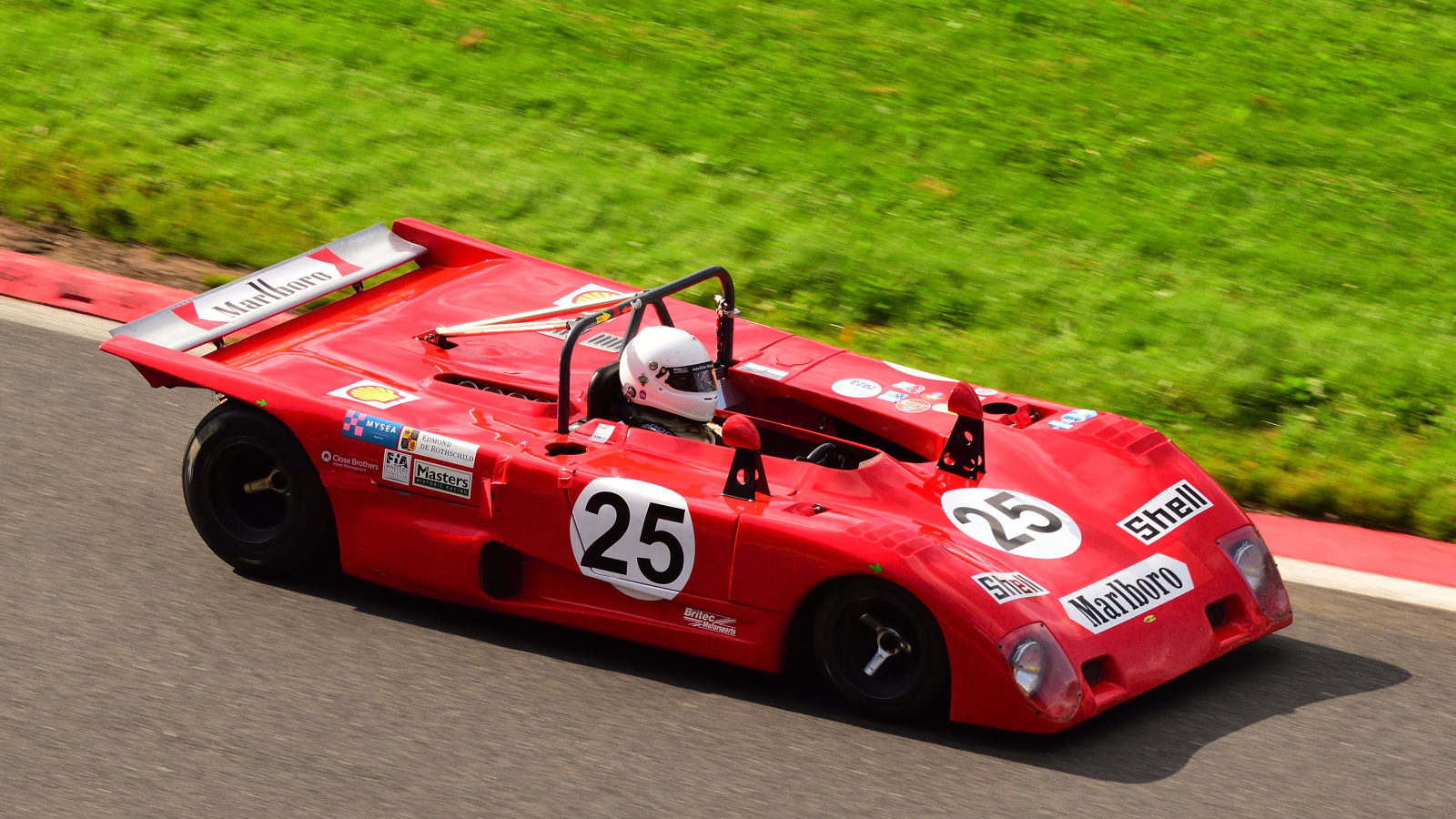 #25, LOLA T290 (1972), Fahrer: GANS Michael (CHE). MASTERS SPORTS CAR LEGENDS, 30.9.23 Spa Six Hours Classic 2023
