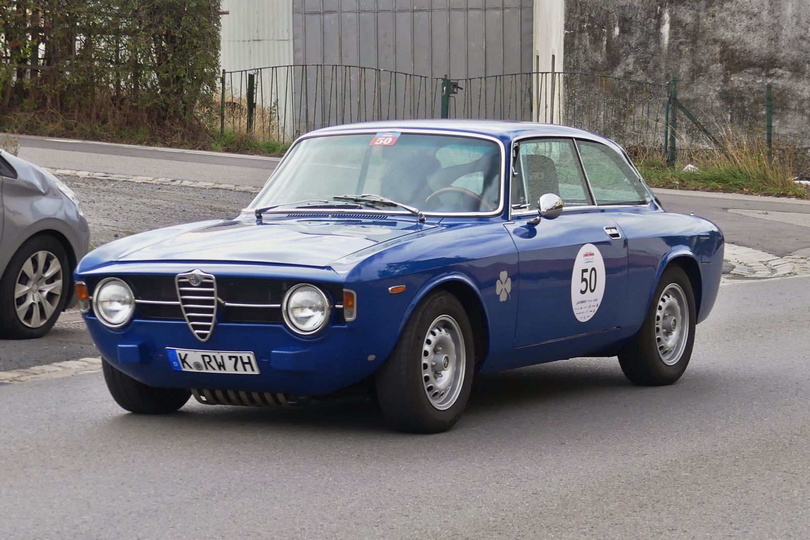 Alfa Romeo 1300 GT Junior, BJ 1970, war als Teilnehmer bei der Luxemburg Classic Rallye dabei. 11.09.2026
