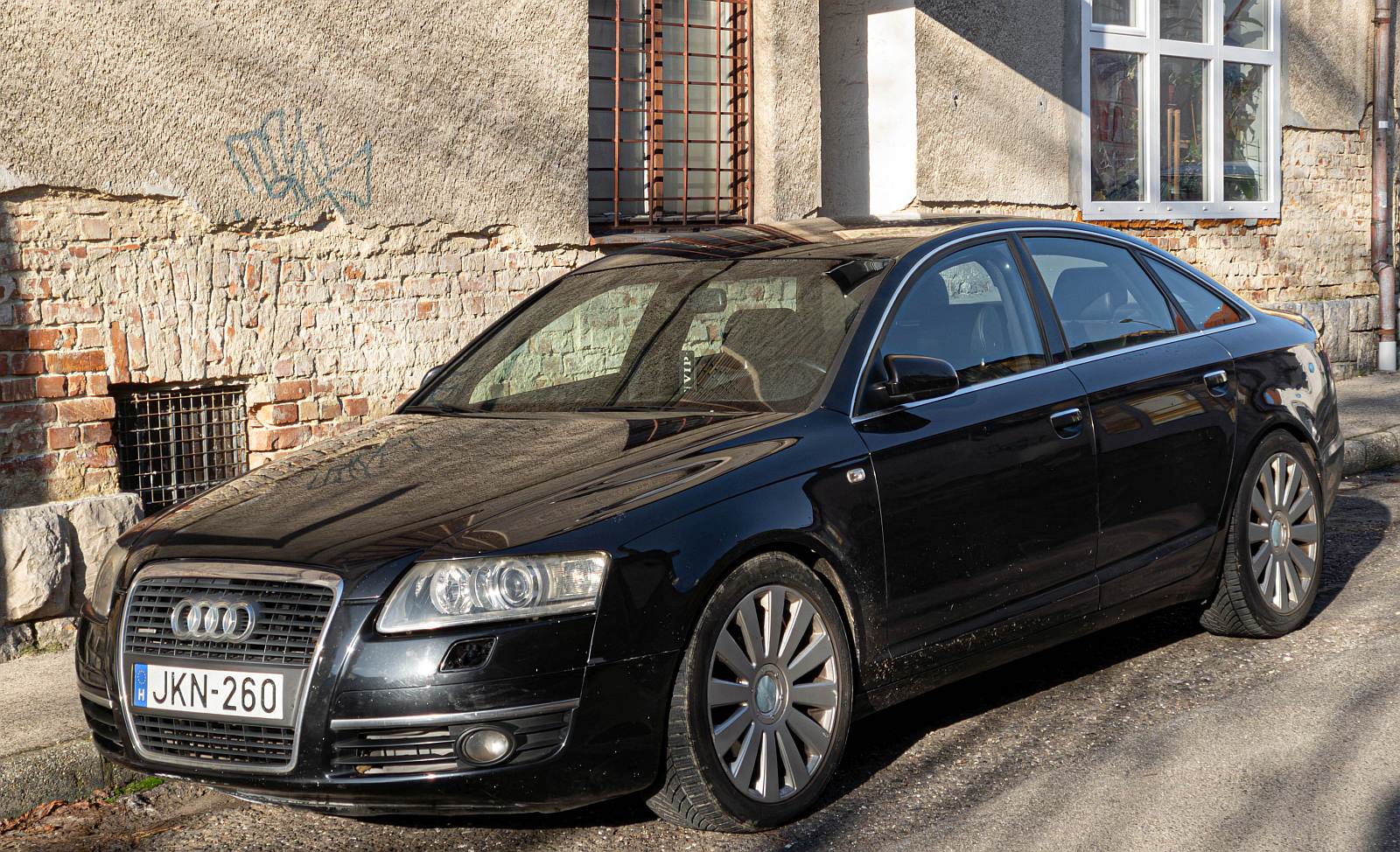 Audi A6  C6 , gesehen in Dezember, 2025.