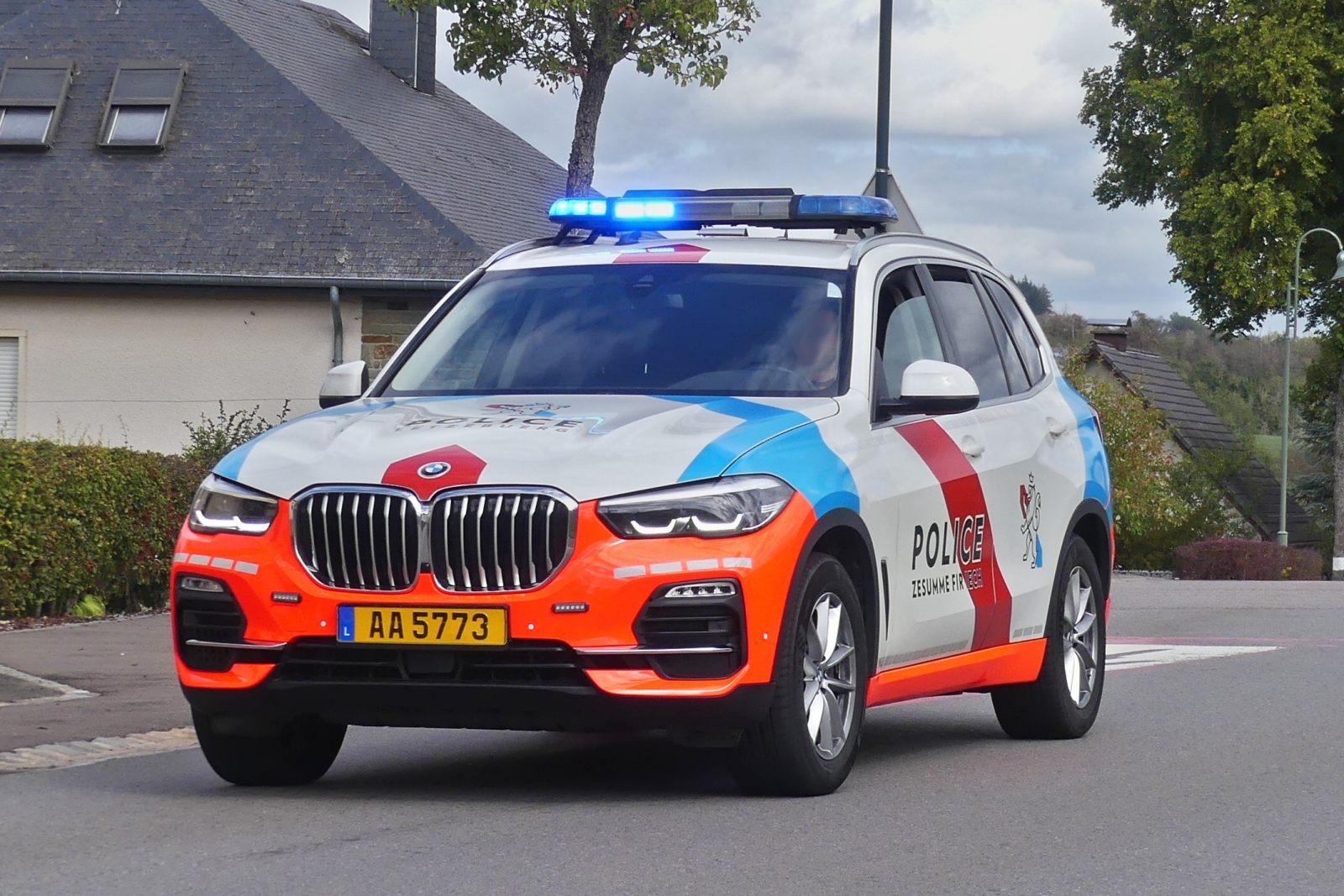 BMW X3, war bei der Skoda Tour de Luxemburg in der Fahrzeug Kolonne eingereiht. 09.2026
