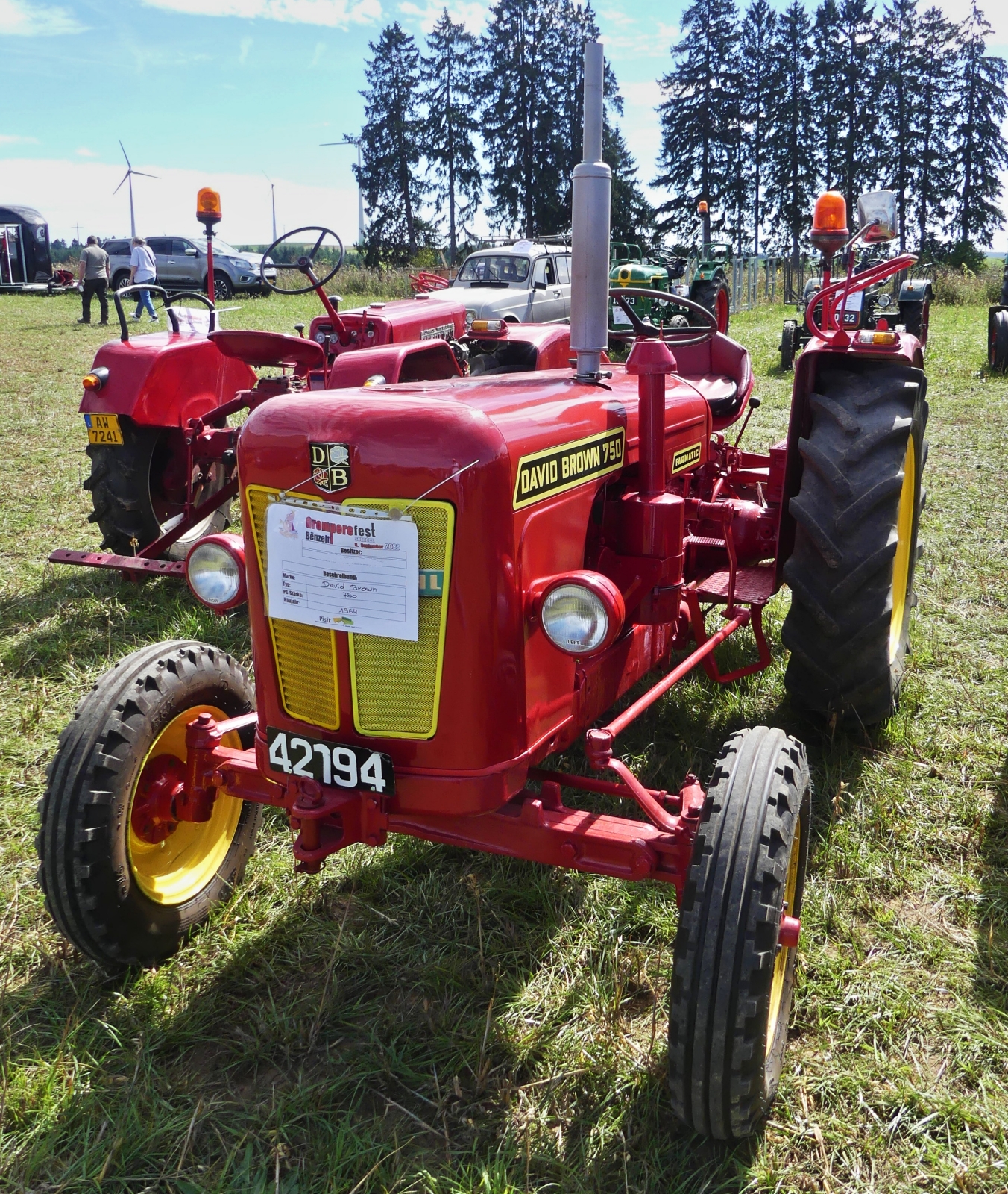 David Brown 750, BJ 1964, war zum Gromperefest in Binsfeld gekommen. 09.2026