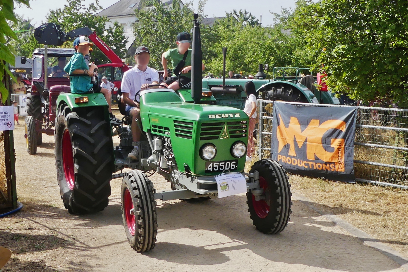 Deutz 06, machte beim Traktorentreffen in Keispelt die Rundfahrt mit. 09.08.2026 