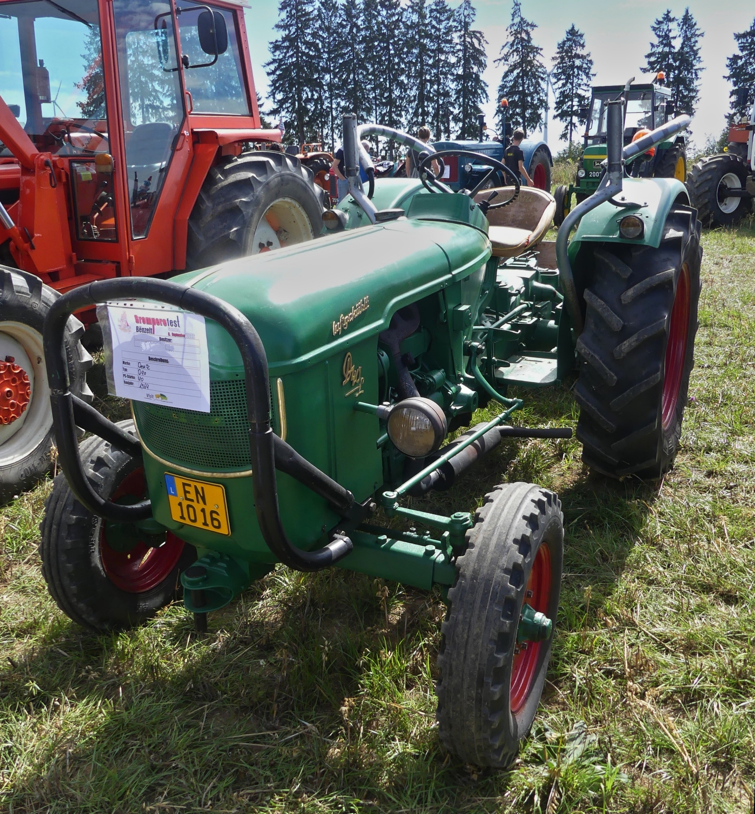 Deutz D 40 L, BJ 1964, 40 PS, war in Binfeld beim Gromperefest zu sehen. 09.2026