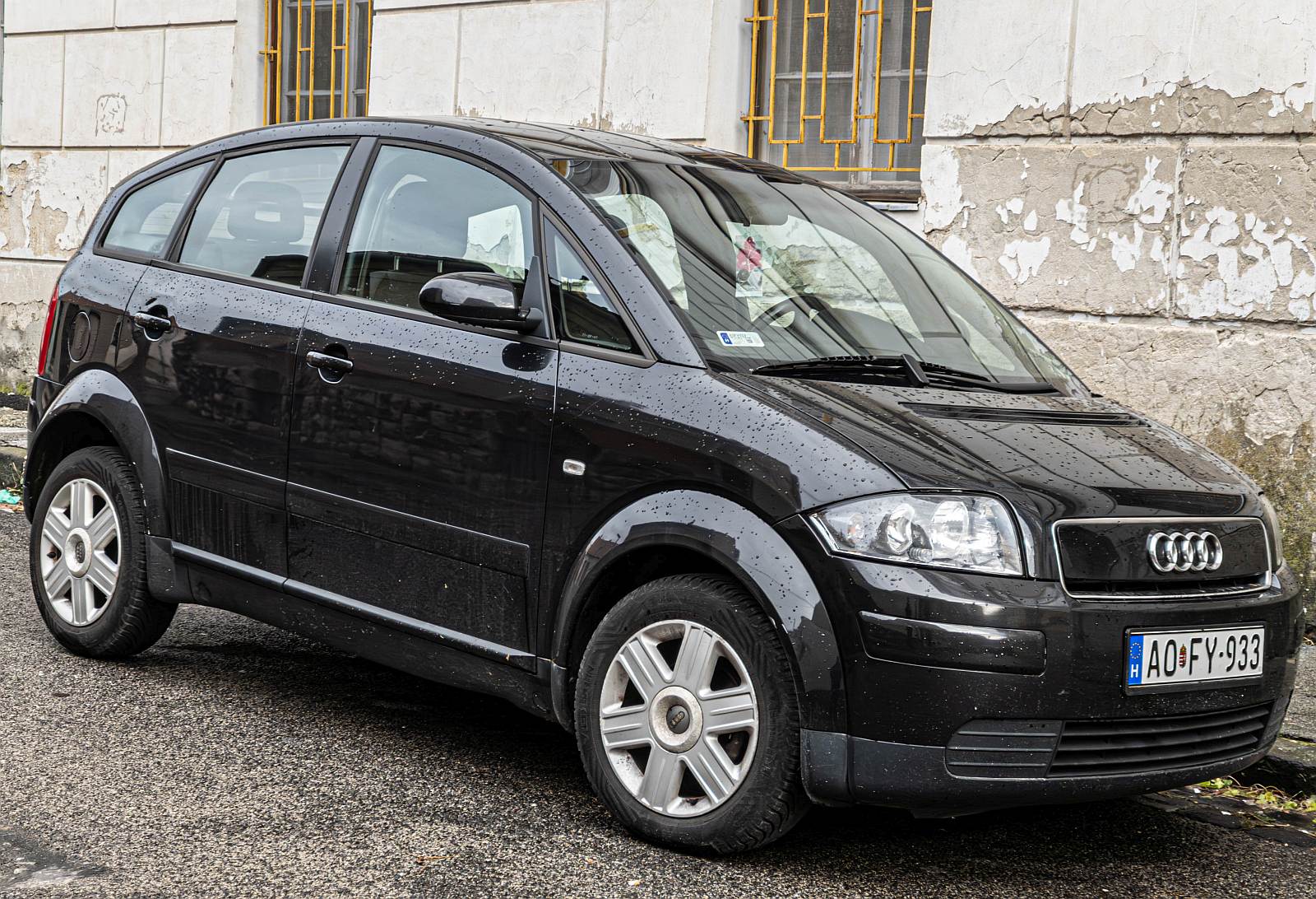 Diesen Audi A2 habe ich in Dezember, 2025 gesehen.