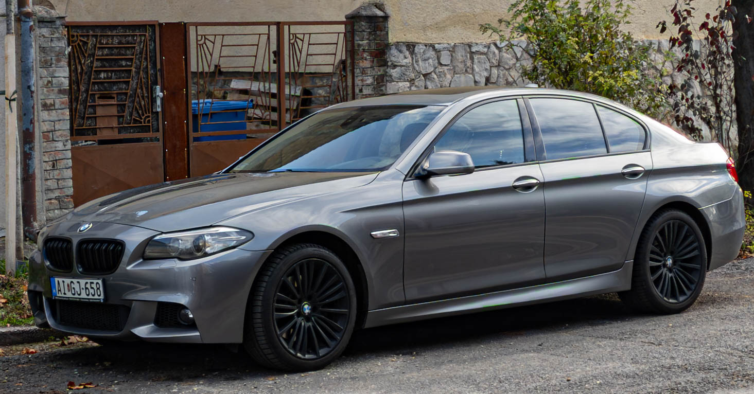 Diesen BMW 5er (Serie F10) habe ich in November, 2025 gesehen.