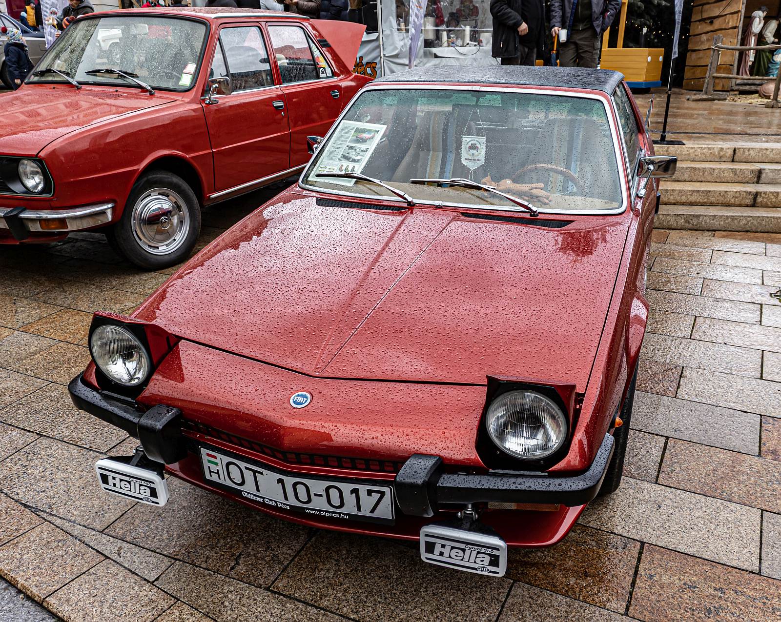 Diesen wunderbar restaurierten Fiat X1/9 habe ich in Dezember, 2022 in Rahmen einer Ausstellung mir angeschaut.
