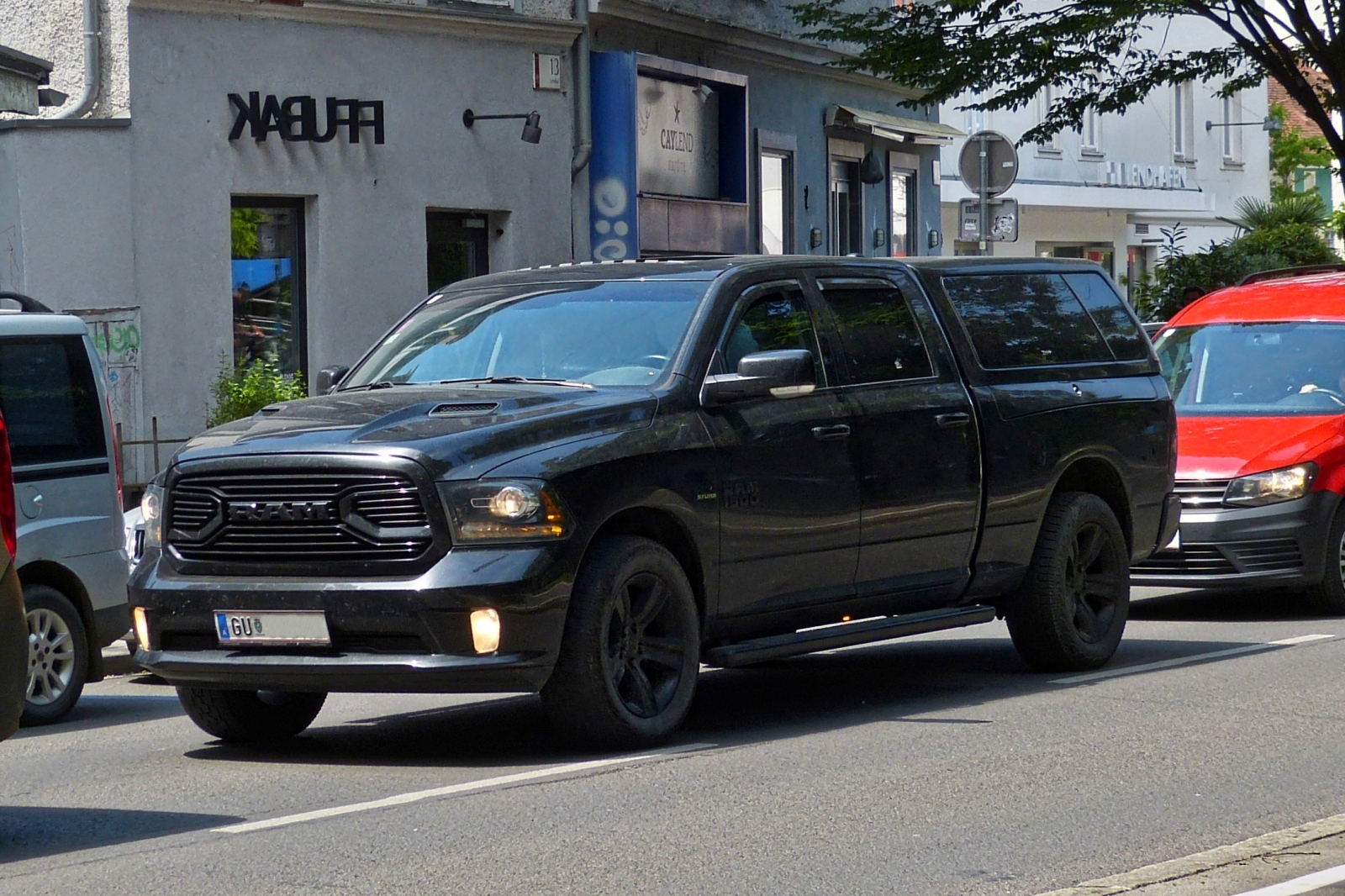 Dodge Ram 1500, aufgenommen in den Straen von Graz. 06.2023