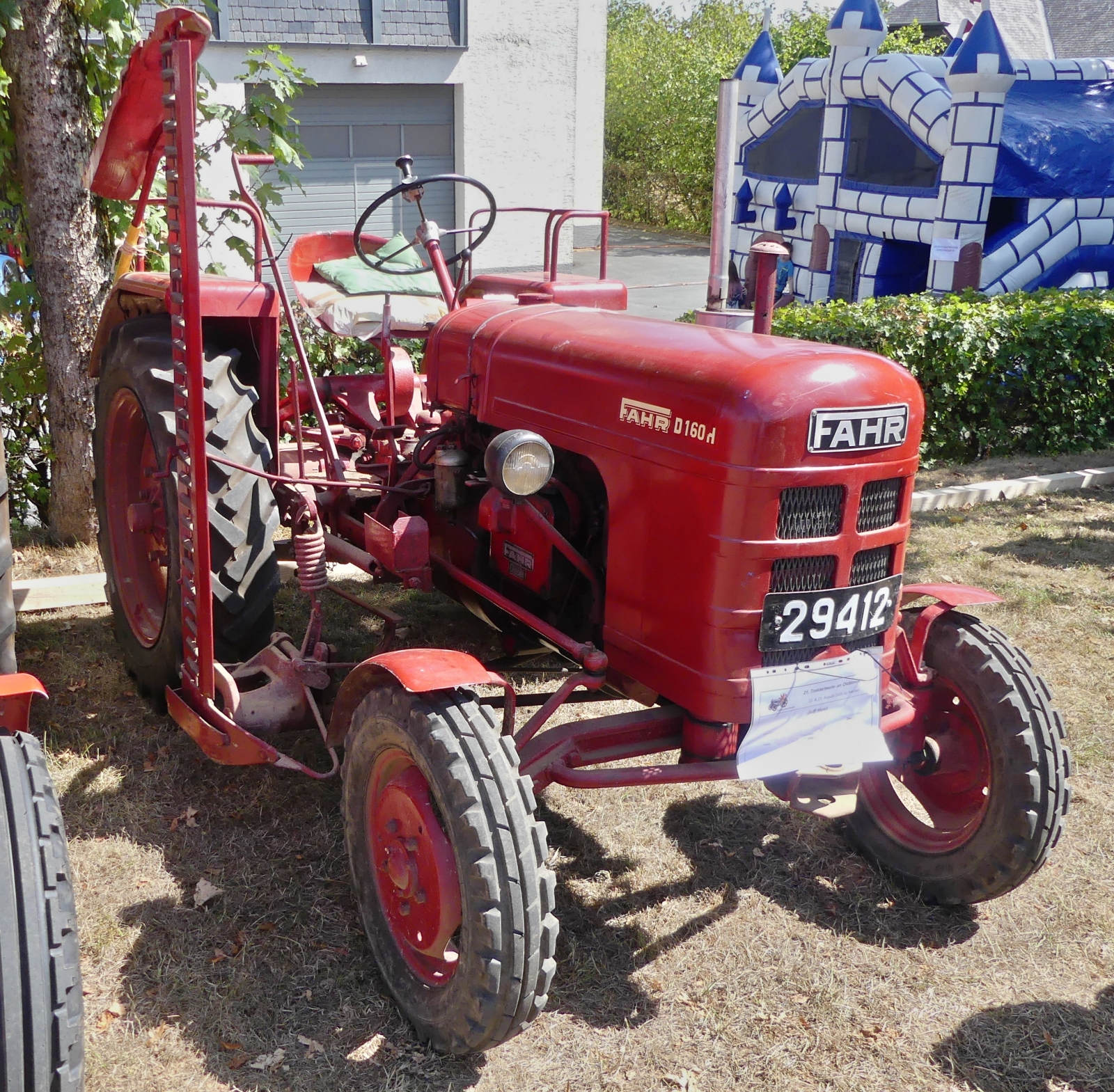 Fahr D 160 H, BJ 1955, 22 PS 2 Zyl, war zum Oldtimertreffen in Nocher gekommen. 23.08.2026