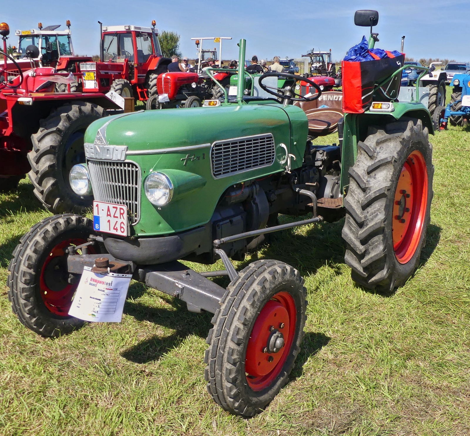 Fendt Fix 2, war als Teilnehmer beim Gromperefest in Binsfeld mit dabei. 07.09.2025