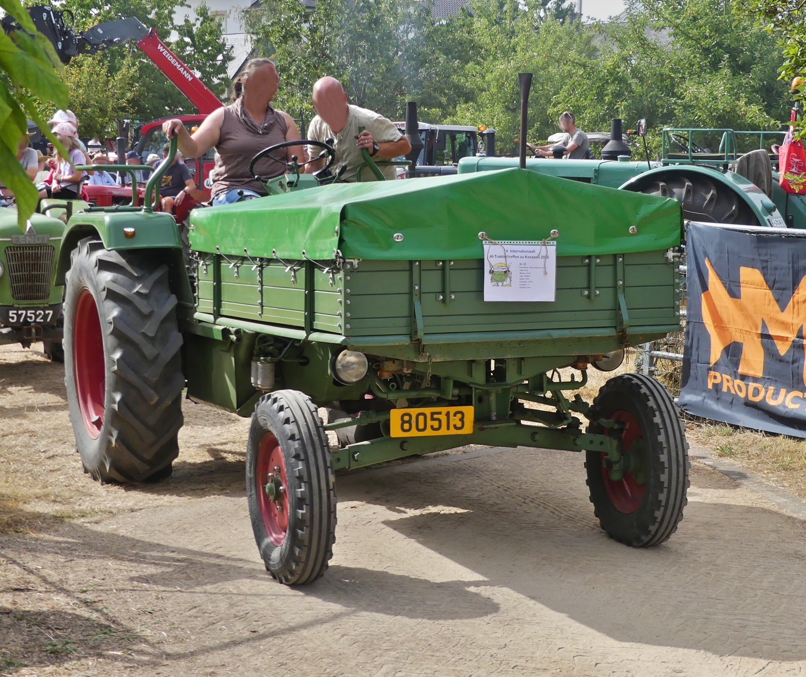 Fendt GT 250 S, BJ 1972, 45 PS, 3Zyl, nahm an der Rundfahrt beim Traktorentreffen in Keispelt teil. 09.08.2026