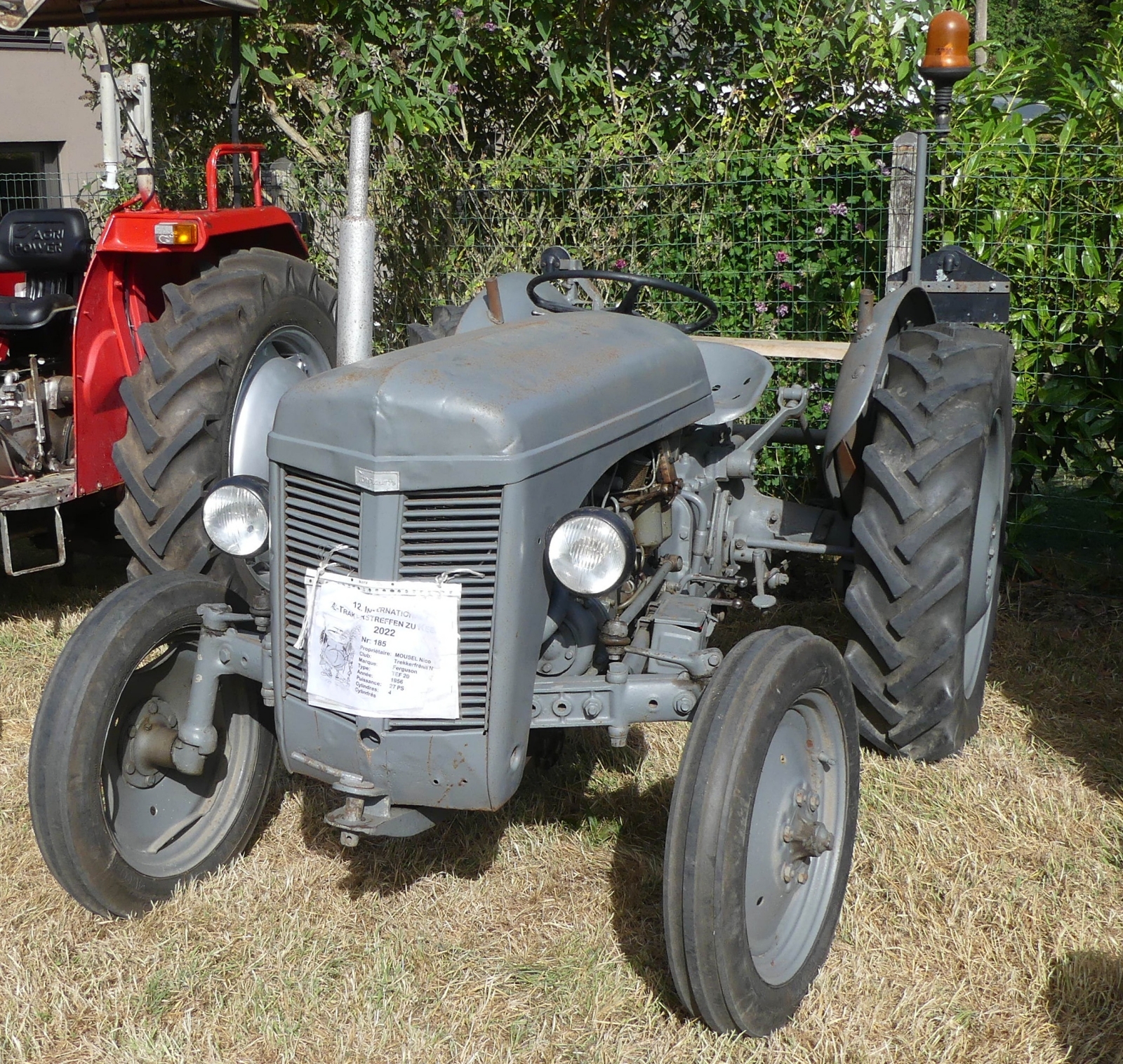 Ferguson TEF 20, BJ 1956, 27 PS, 4 Zyl, beim  Traktorentreffen in Keispelt.  09.08.2026