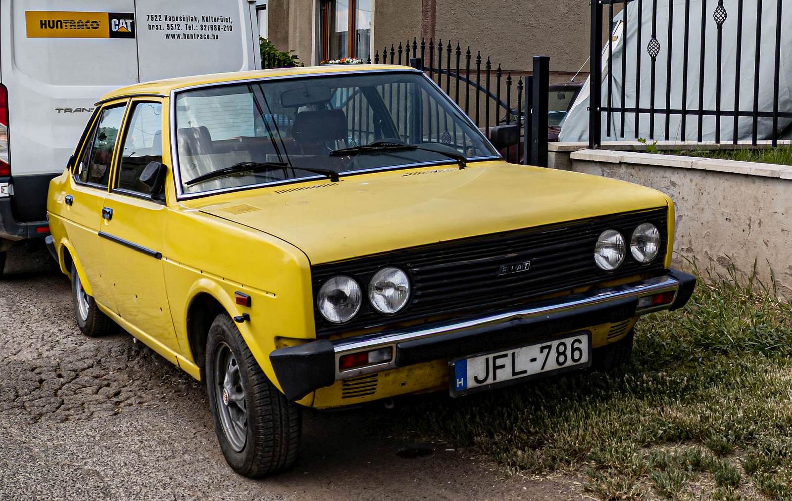 Fiat 131 aus dem Jahr 1978. Die Aufnahme stammt 