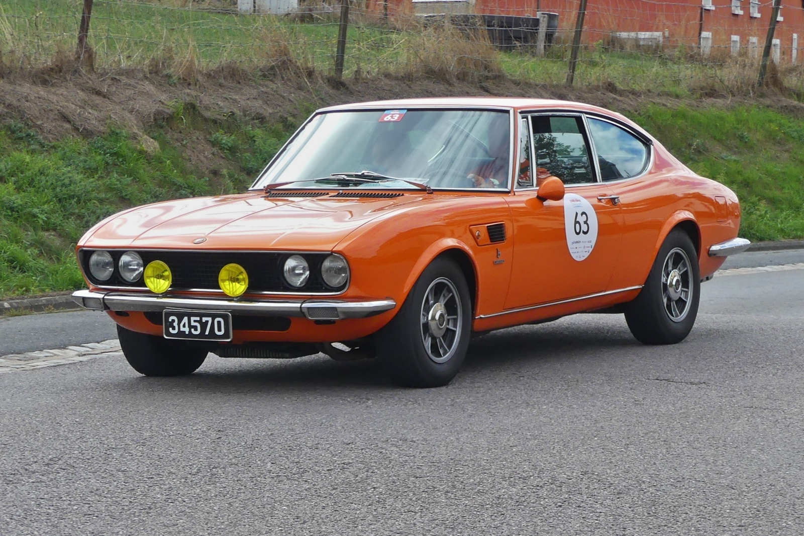 Fiat Dino 2400 Coup�, BJ 1971, gesehen bei der Luxemburg Classic Rallye. 11.09.2026