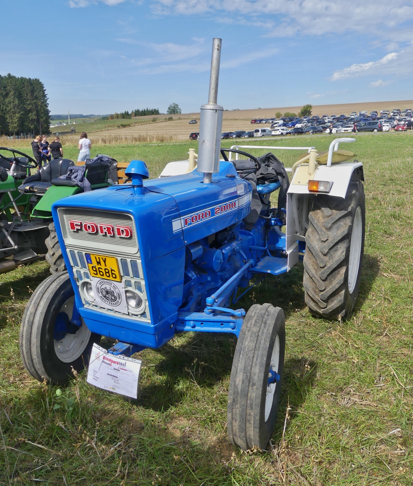 Ford 2000, BJ 1970, 34 PS, 3Zyl, war in Binsfeld beim Gromperfest vor Ort. 09.2026