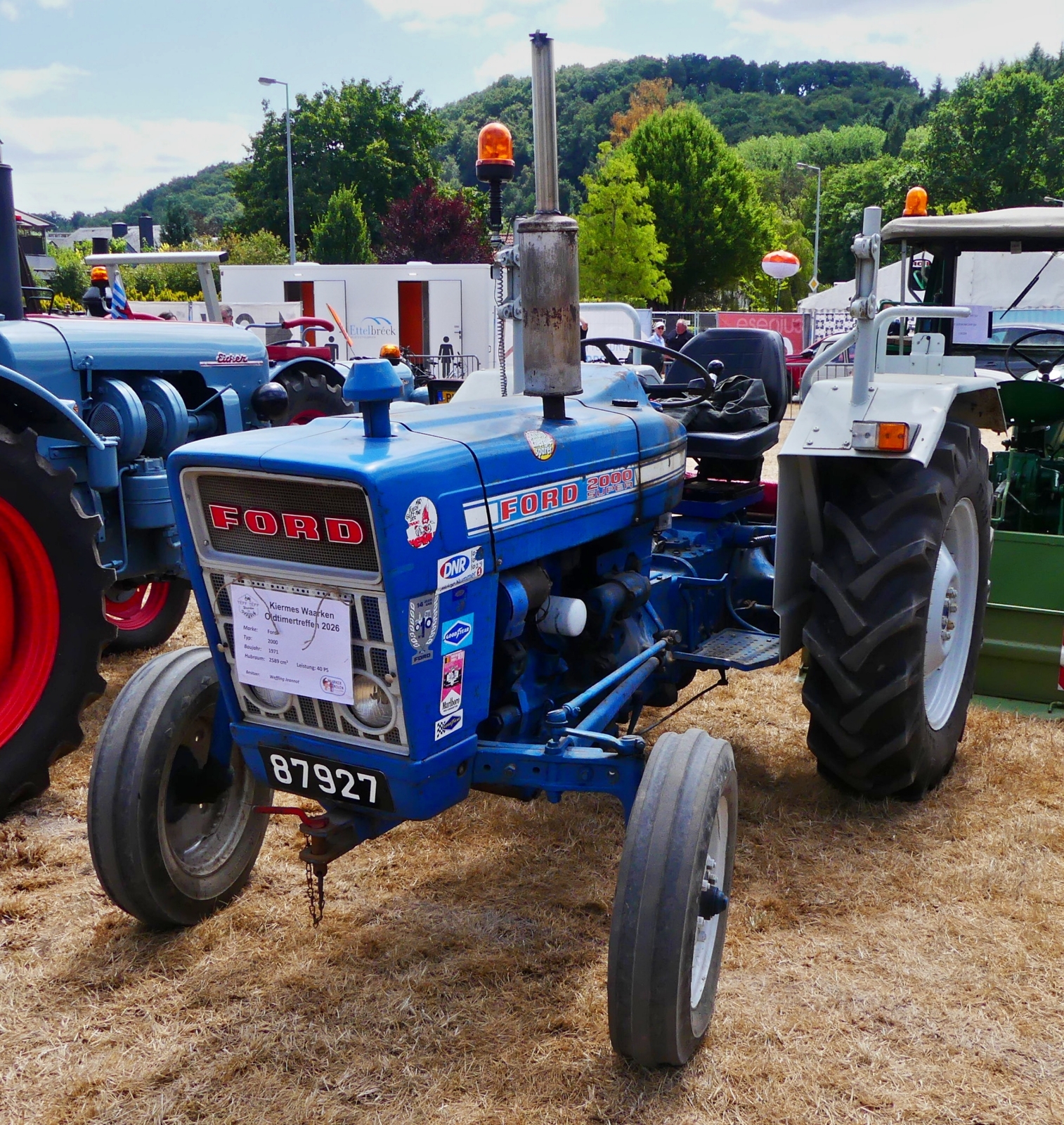 Ford 2000 Super, BJ 1971, 2589 ccm, 40 PS, aufgenommen beim oldtimertreffen in Warken. 19.07.2026