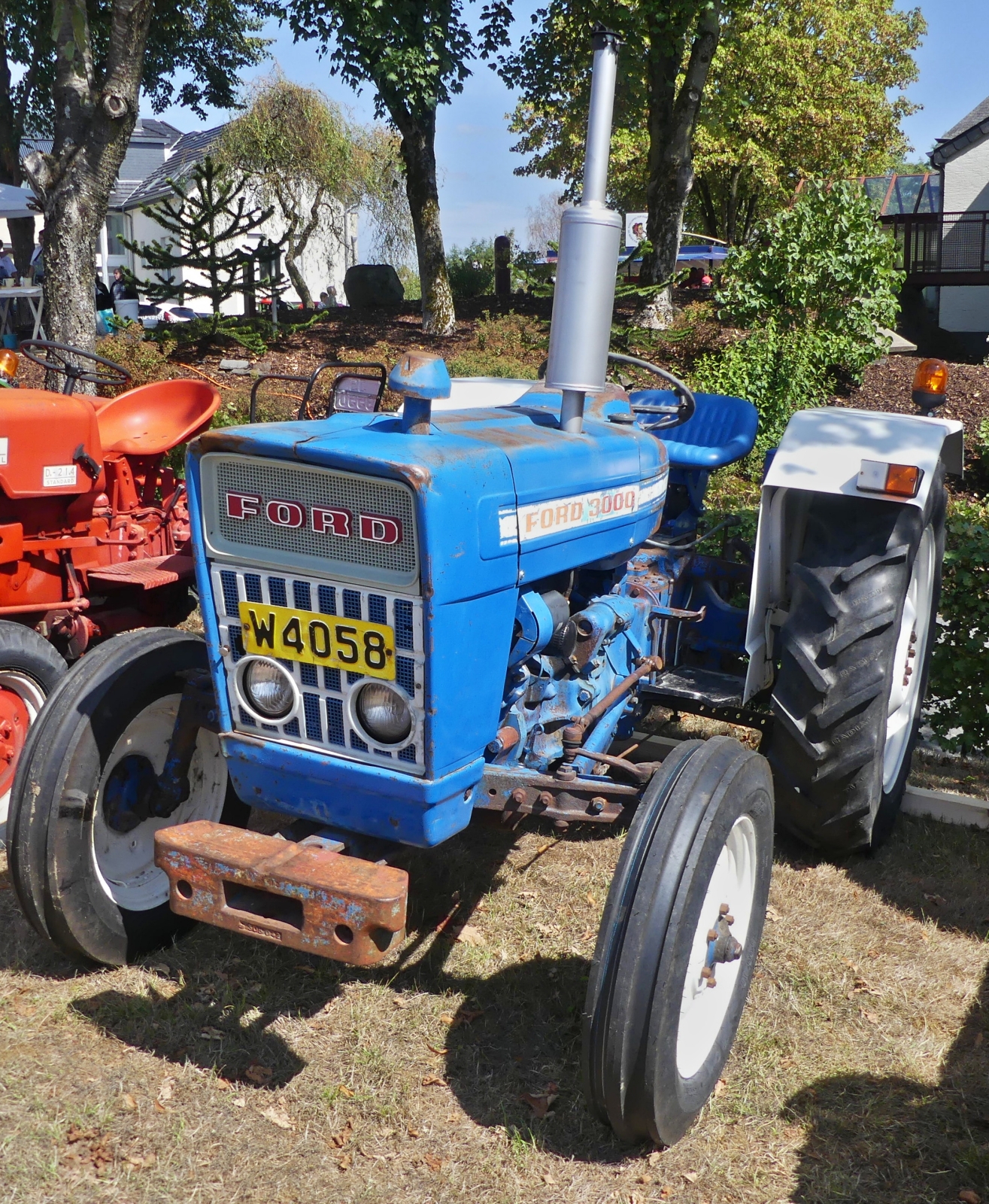 Ford 3000, 48 PS 3Zyl, war beim Oldtimertreffen in Nocher zu sehen. 23.08.2026